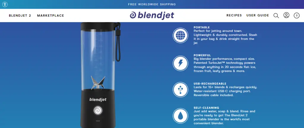 Blendjet Blender Reviews 2022 Does It Work Read Before Buying   Blendjet 1024x433 