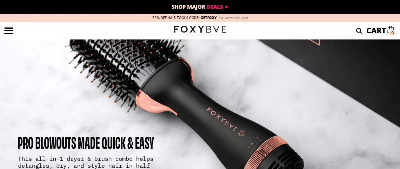 Foxybae Blowout Brush