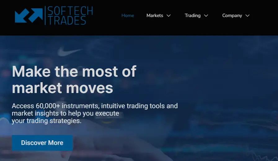 Softech Trades Homepage