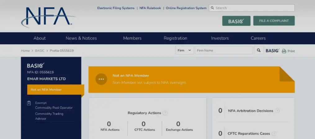 NFA Database