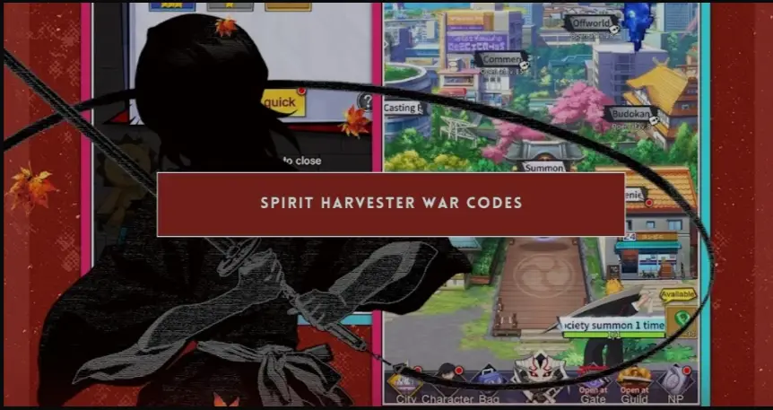 Spirit Harvester War Codes