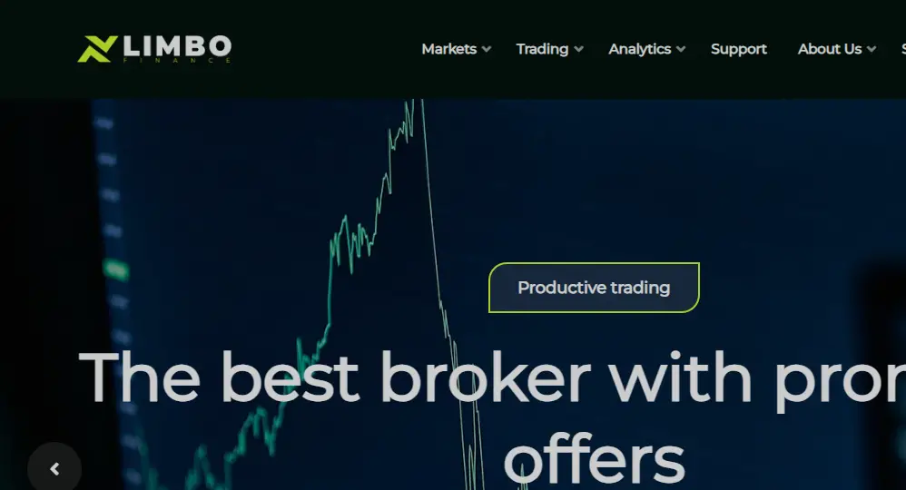 Limbo Finance Homepage