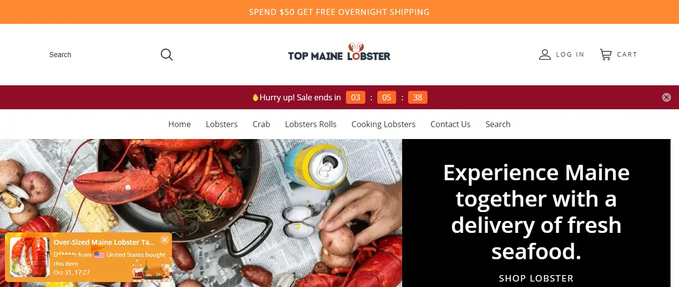 Topmainelobster