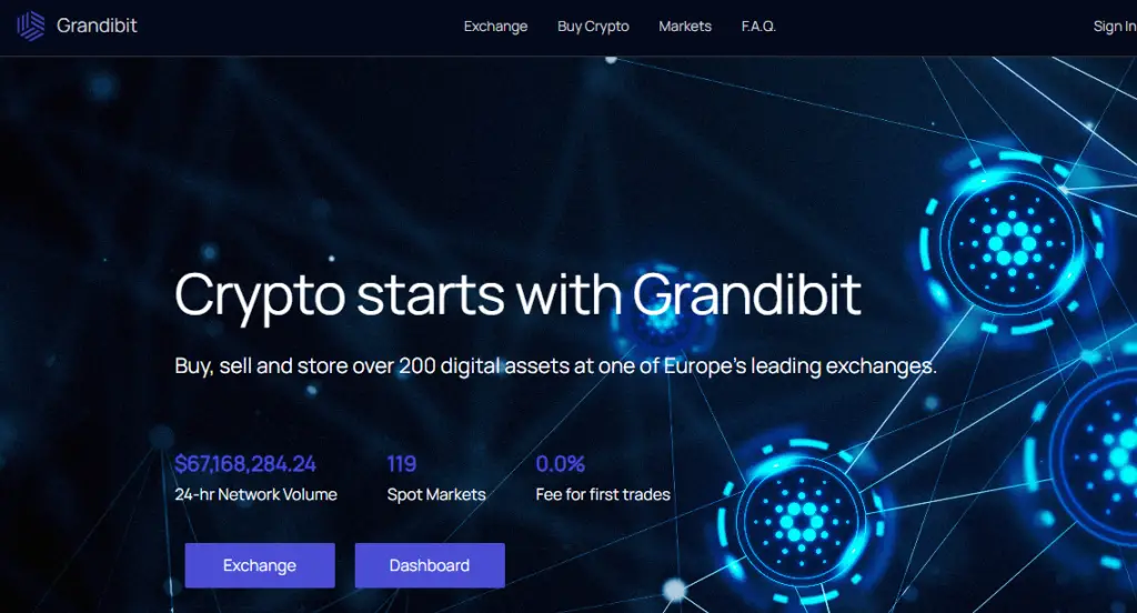 Grandibit Homepage