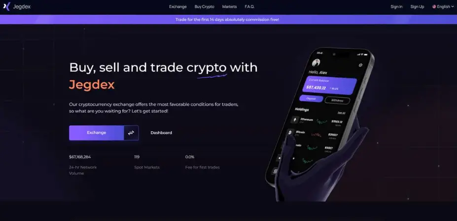 Jegdex.com Crypto