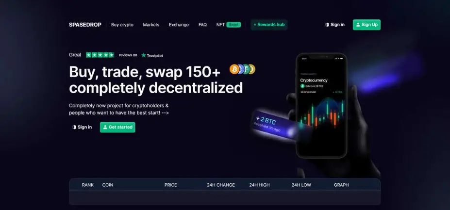 Spasedrop Crypto